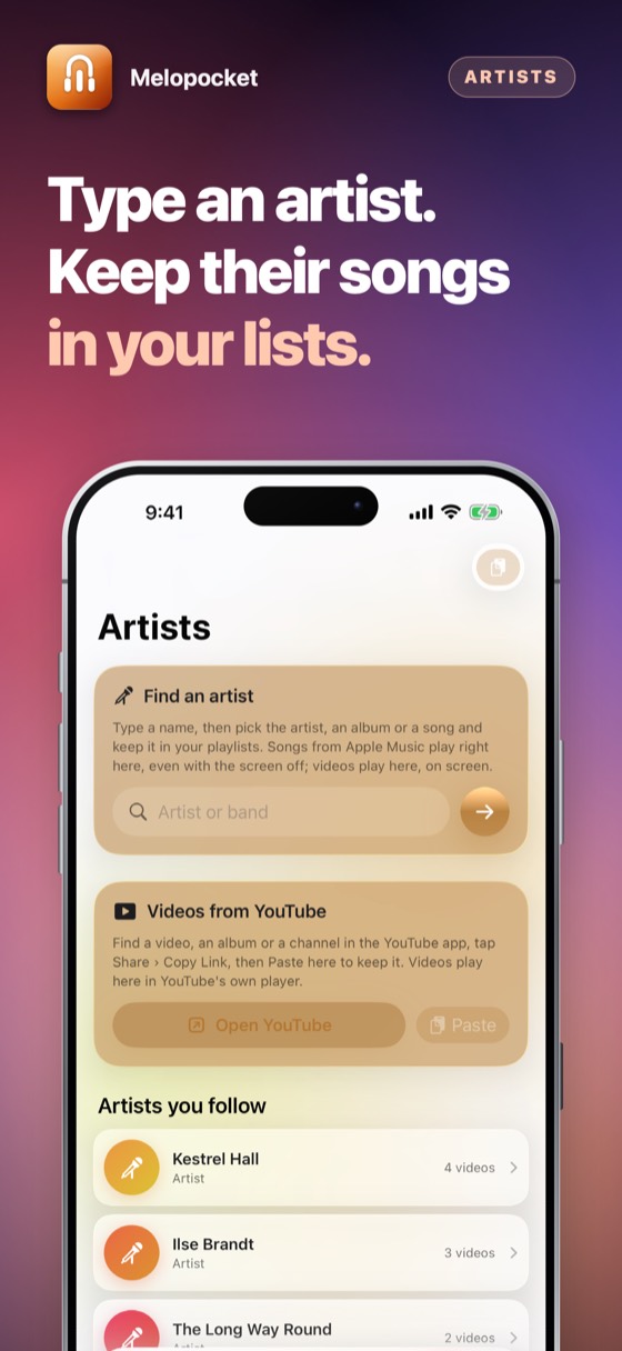 Melopocket – Any show, by its feed.