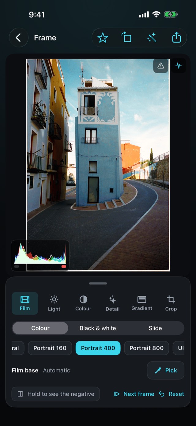 Filmlume – Film negatives, into photos