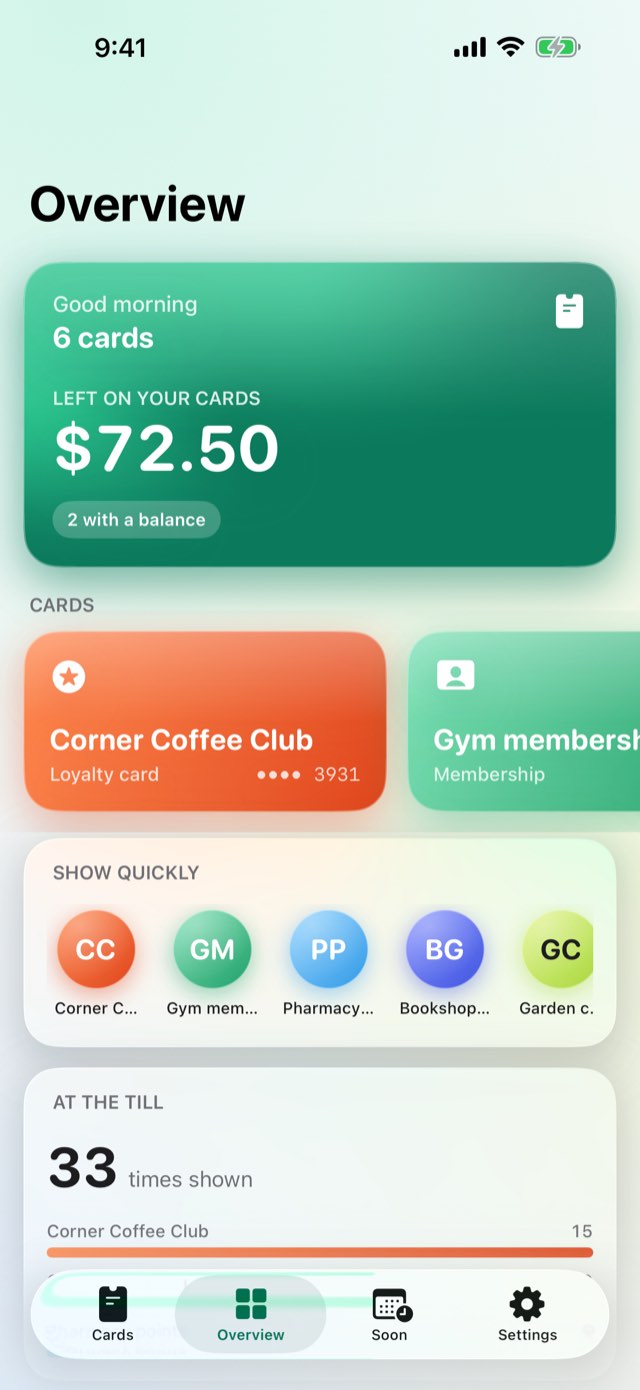 Voucherlume – Every card, one wallet