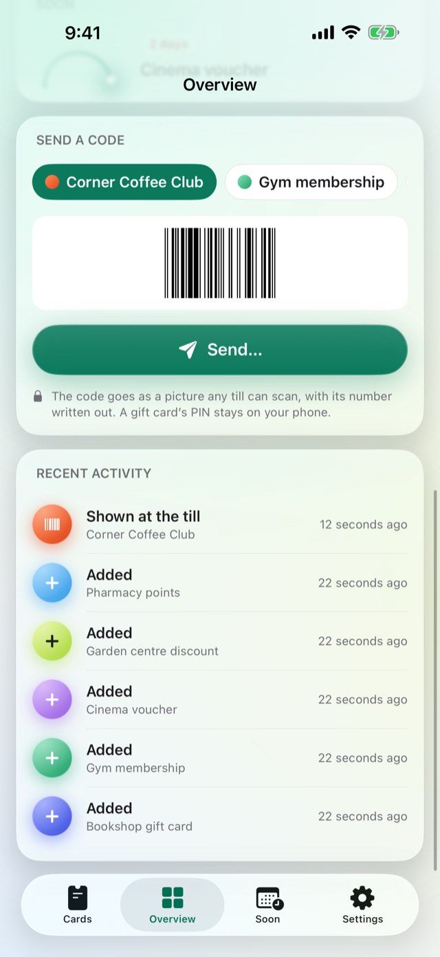 Voucherlume – Every card, one wallet